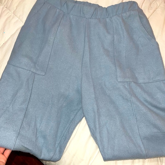 ASOS super soft oversized set in dusty blue - Picture 6 of 6